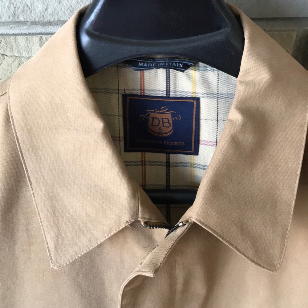 Dooney & Bourke LUXURY Tan Jacket.  Sz M/40 - Picture 3 of 8